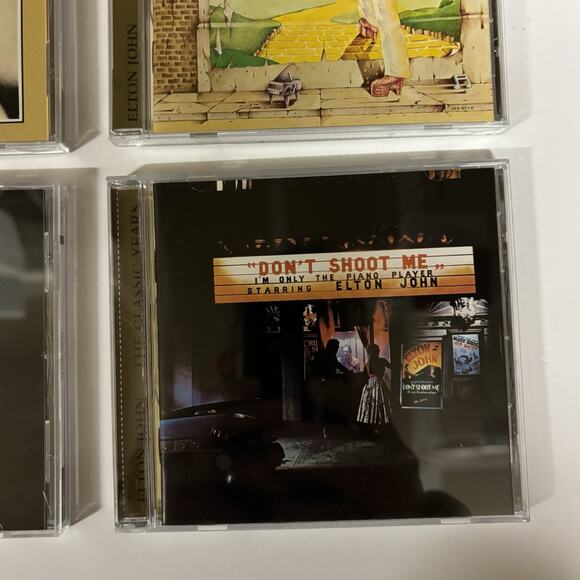 4 CD Lot Elton John Releases Yellow Brick Road, Honky Chateau Elton John - Picture 4 of 11